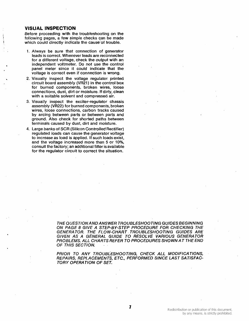 Onan 25 to 180 kW UR Generators and Controls OEM Service & Repair Manual preview img 10