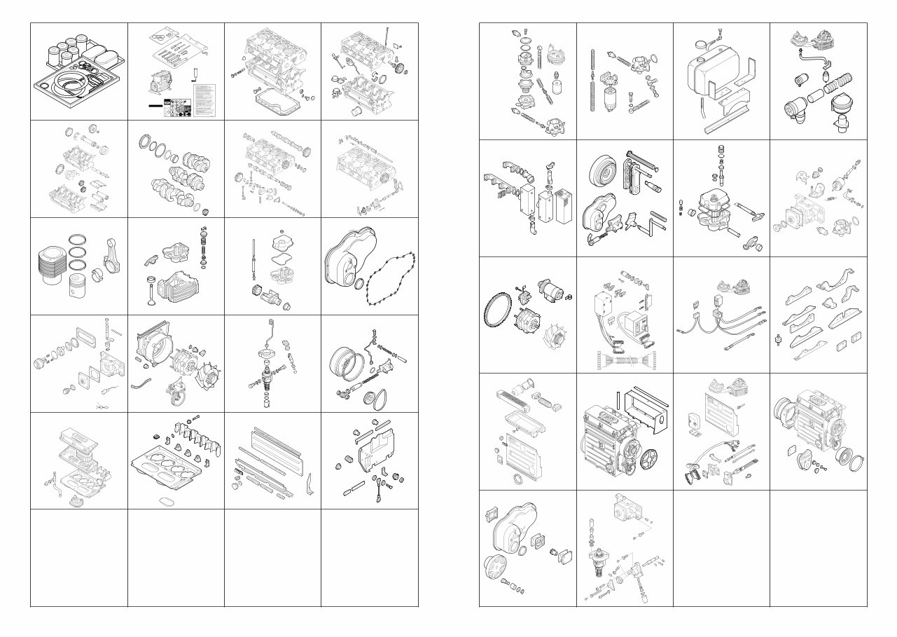 Hatz Diesel Engine 2M41, 3M41 and 4M41 Parts Manual preview img 3