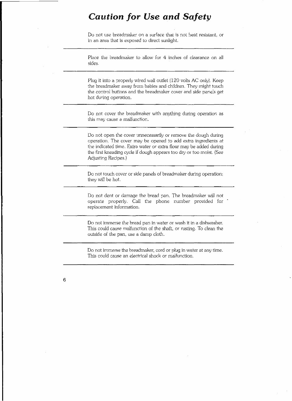 Regal Kitchen Pro Parts Model K6725 Instruction Manual Recipes BOTH preview img 6