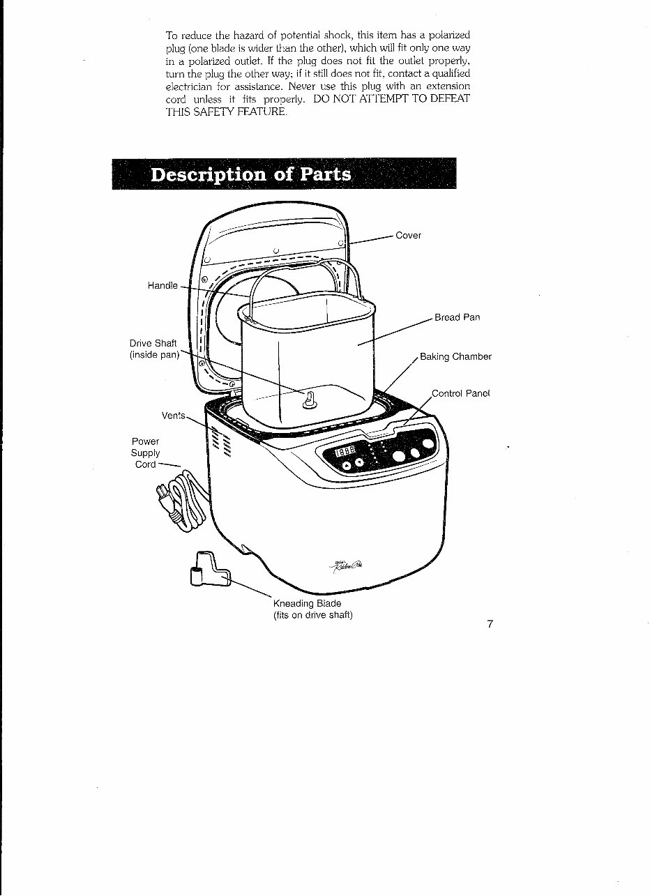 Regal Kitchen Pro Parts Model K6725 Instruction Manual Recipes BOTH preview img 7