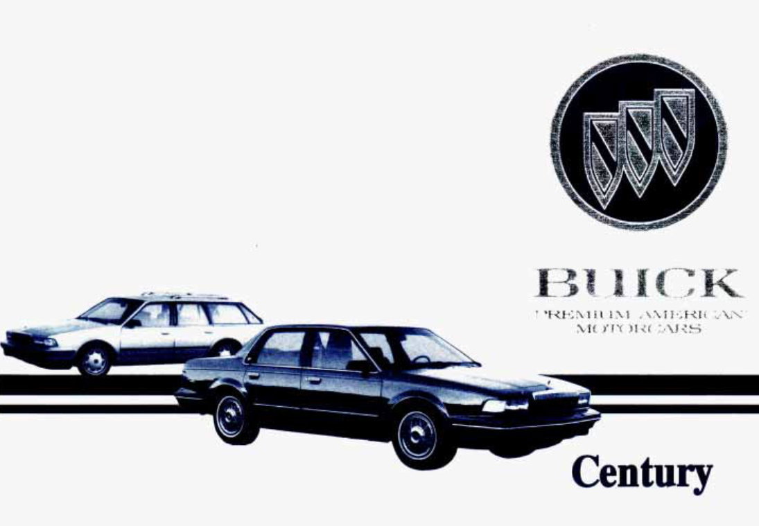 1994 BUICK Century Owners Manual preview img 1