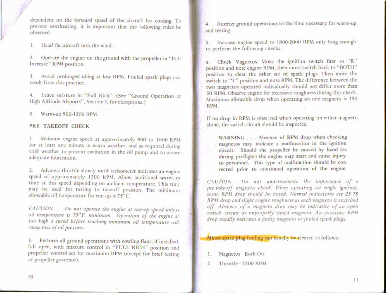 Continental TSIO-360 F & FB Aircraft Engine Operator's Owners Users Manual* preview img 8