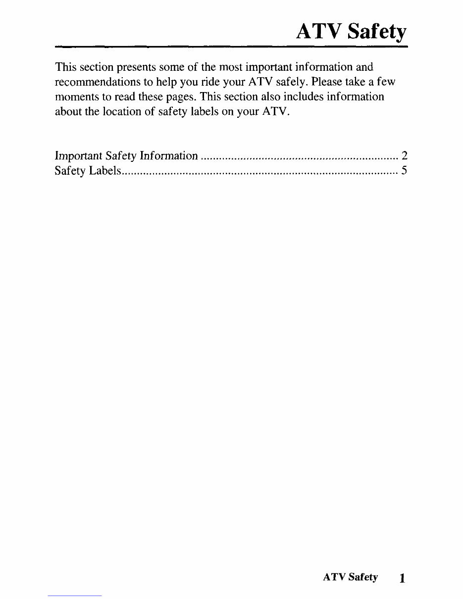 2004 Honda ATV TRX650 Fourtrax Rincon Owners Manual preview img 10