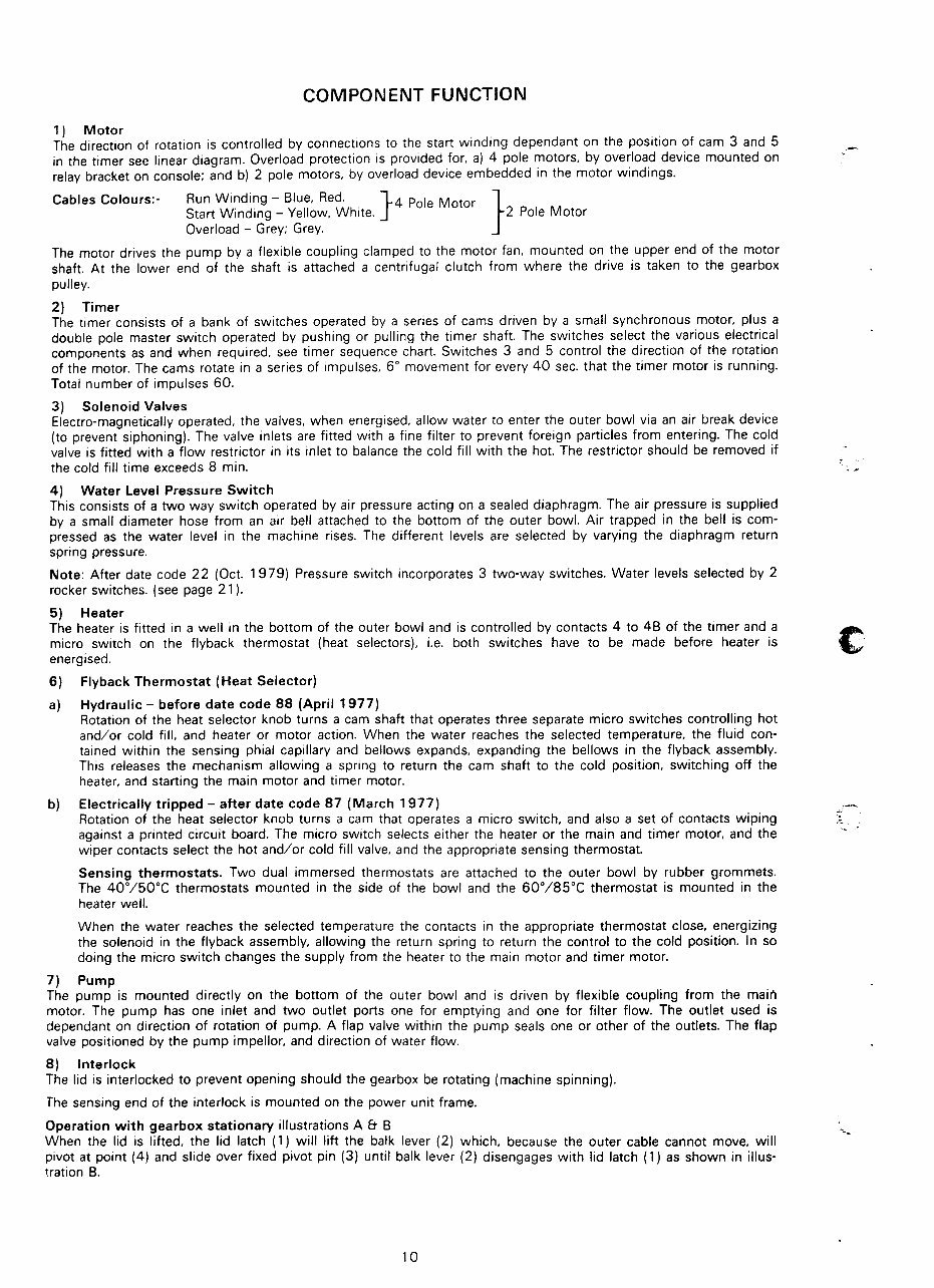 Hotpoint 15690 Automatic Washing Machine OEM Service & Repair Manual preview img 10