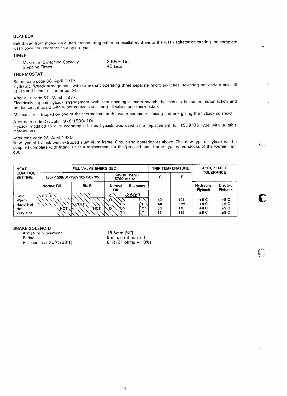 Hotpoint 15690 Automatic Washing Machine OEM Service & Repair Manual preview img 4