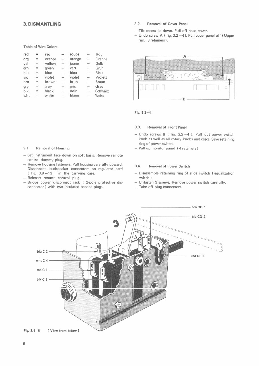 REVOX A77 /A-77/ A 77 TAPE RECORDER Service Diagrams preview img 8