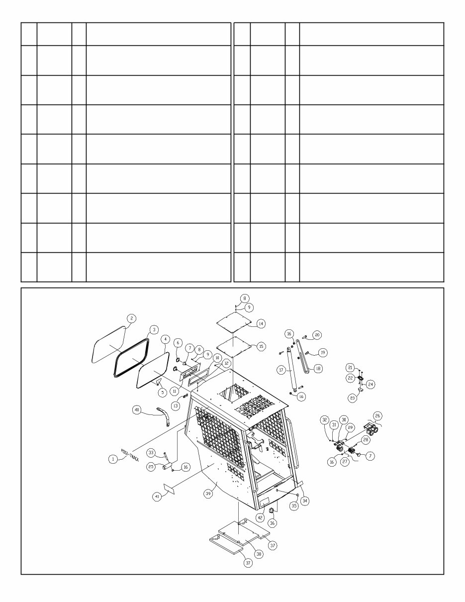 Terex PT-80 Rubber Track Loader Master Parts Manual preview img 5