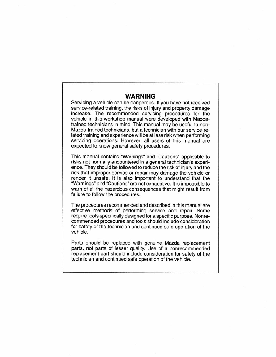 Mazda Z5 DOHC Engine OEM Overhaul & Repair Manual preview img 3