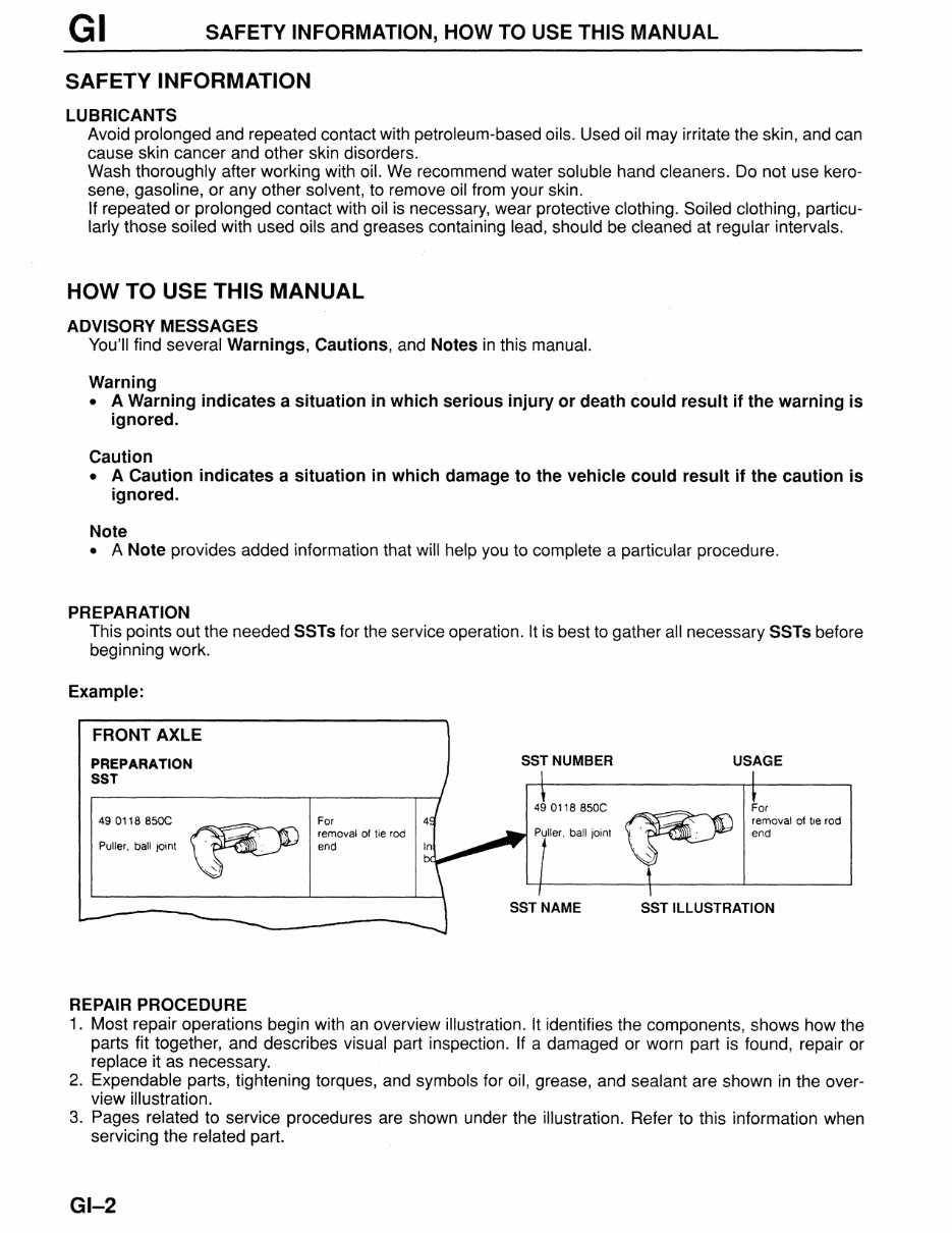 Mazda Z5 DOHC Engine OEM Overhaul & Repair Manual preview img 8