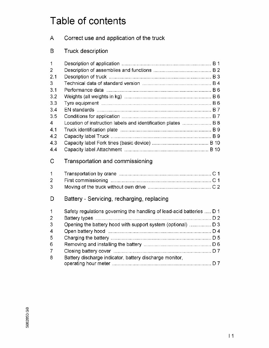 Jungheinrich Electric Lift Truck EFG-Vac 16, EFG-Vac 16L, EFG-Vac 18, EFG-Vac 18L, EFG-Vac 20 Workshop Service Manual preview img 5