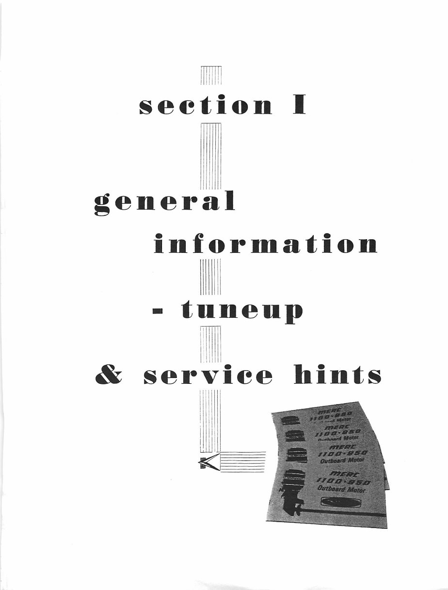 1940-1965 Mercury Mark 55 OEM Service & Repair Manual preview img 1