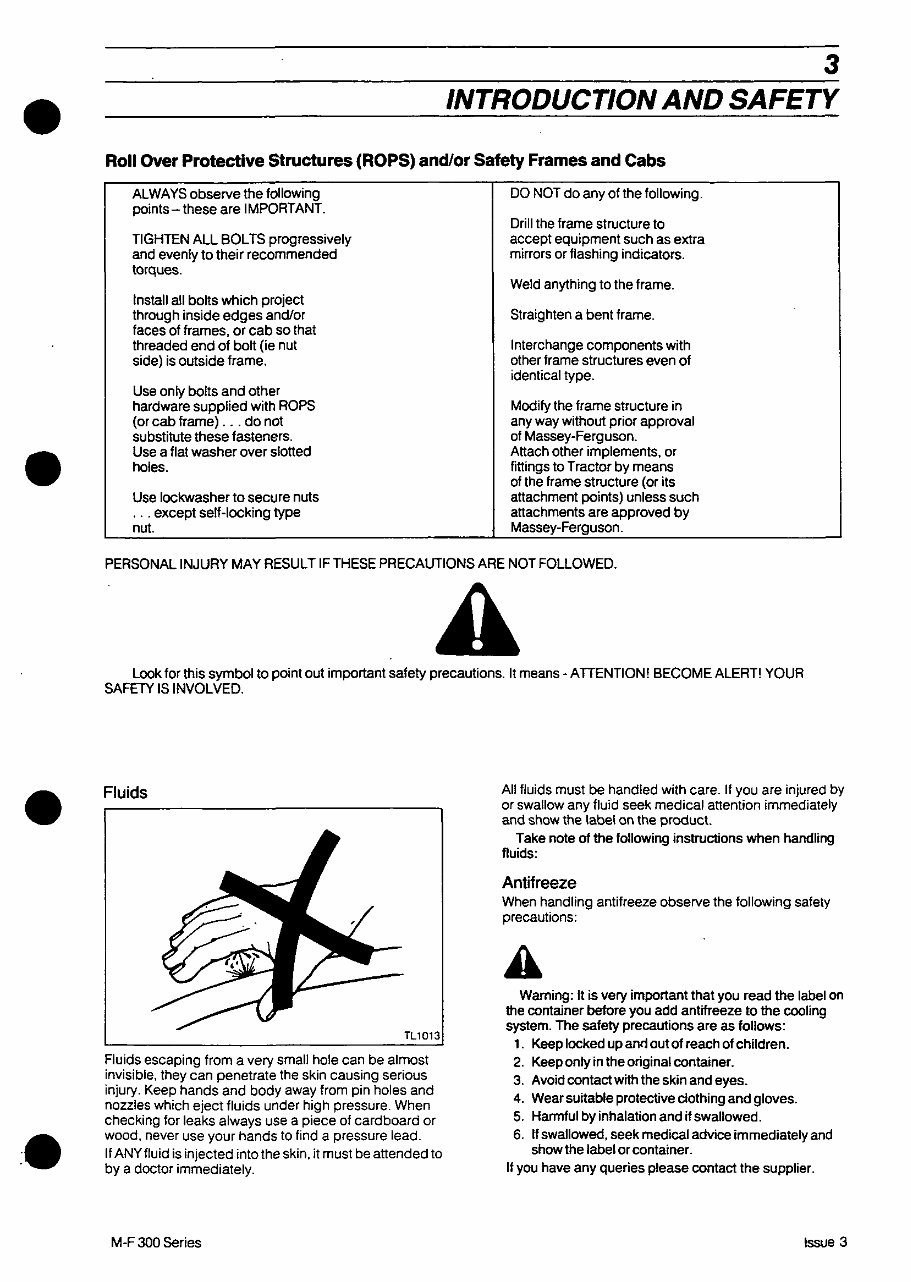 Massey Ferguson MF365 Tractor OEM Service & Repair Manual preview img 6