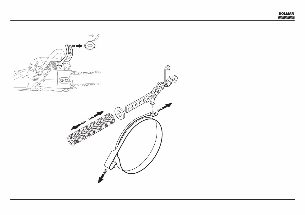 Dolmar PS-7300 Chainsaw Factory Service & Work Shop Manual preview img 10