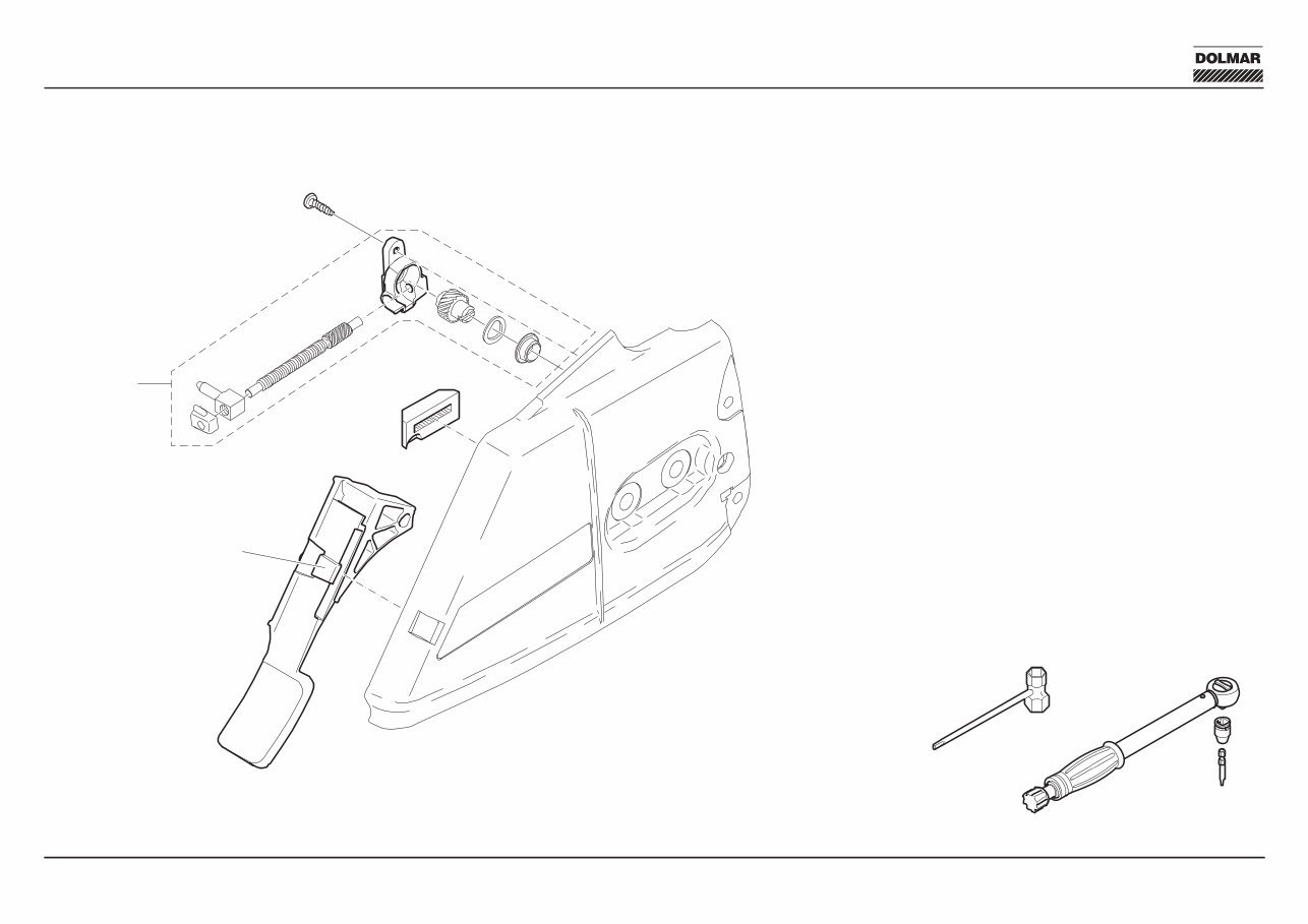 Dolmar PS-7300 Chainsaw Factory Service & Work Shop Manual preview img 7