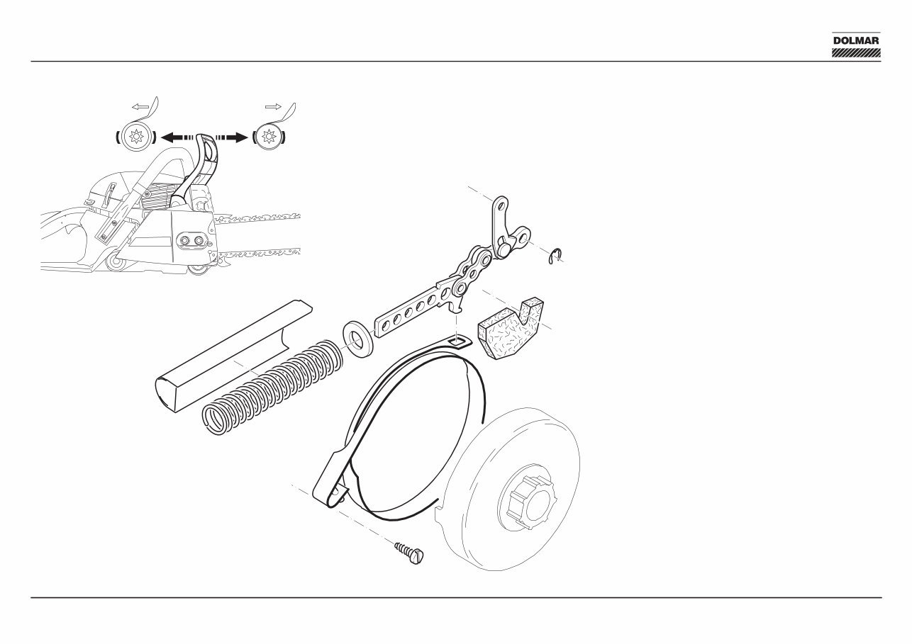 Dolmar PS-7300 Chainsaw Factory Service & Work Shop Manual preview img 9