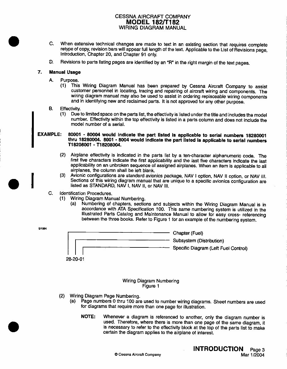 Cessna 182S/182T/T182T Aircrafts Electrical Wiring Diagrams Manual preview img 7
