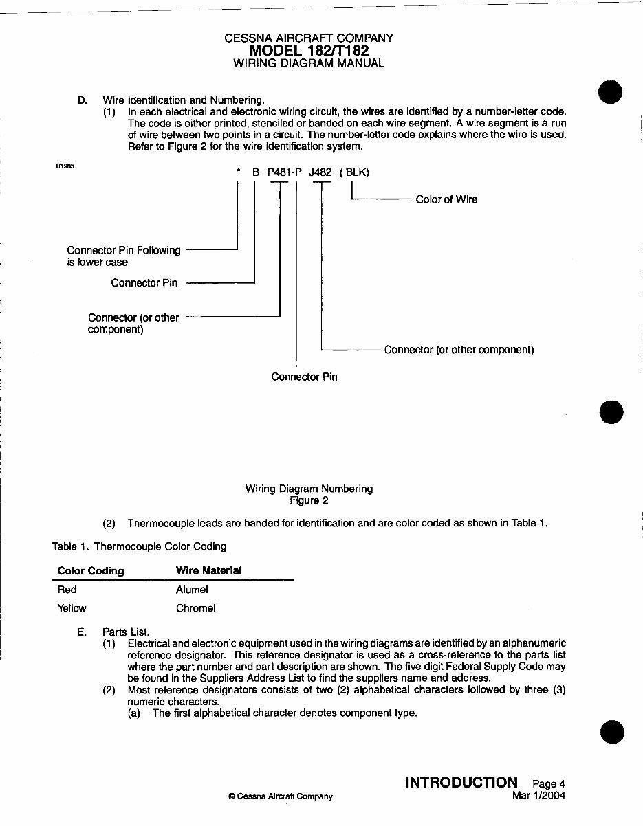 Cessna 182S/182T/T182T Aircrafts Electrical Wiring Diagrams Manual preview img 8