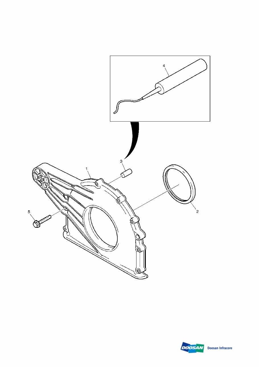 DAEWOO DOOSAN DX300LC-5 Crawler Excavator Service Parts Catalogue Manual preview img 8