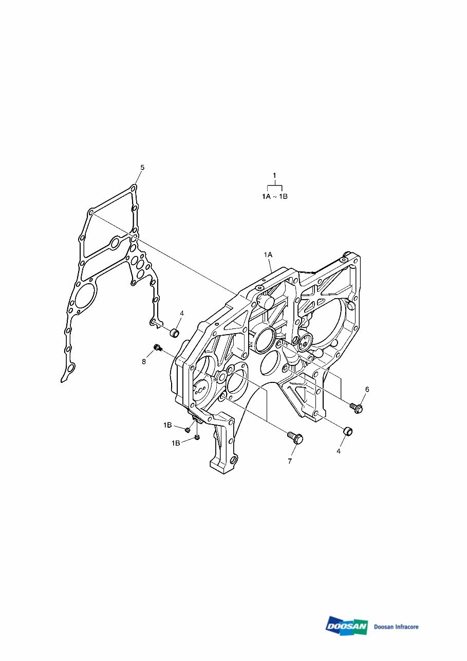 DAEWOO DOOSAN DX300LC-3 (DIEU EXP) Crawler Excavator Service Parts Catalogue Manual preview img 5