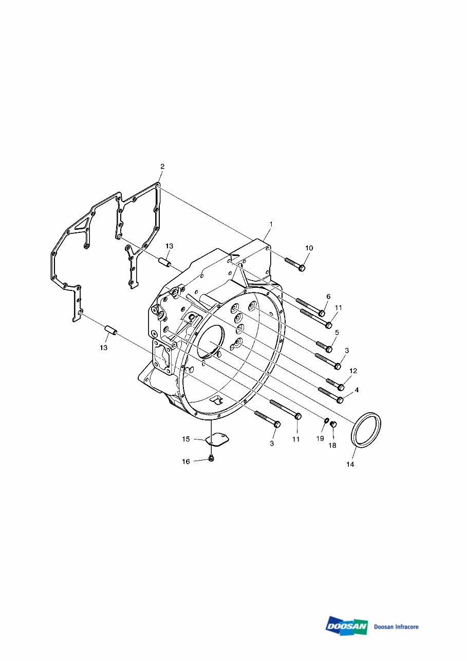 DAEWOO DOOSAN DX300LC-3 (DIEU EXP) Crawler Excavator Service Parts Catalogue Manual preview img 7