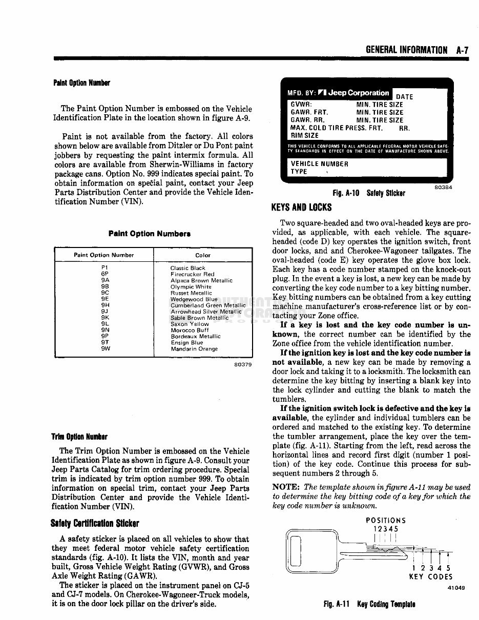 1979 Jeep Cj5 Renegade Service & Repair Manual preview img 10