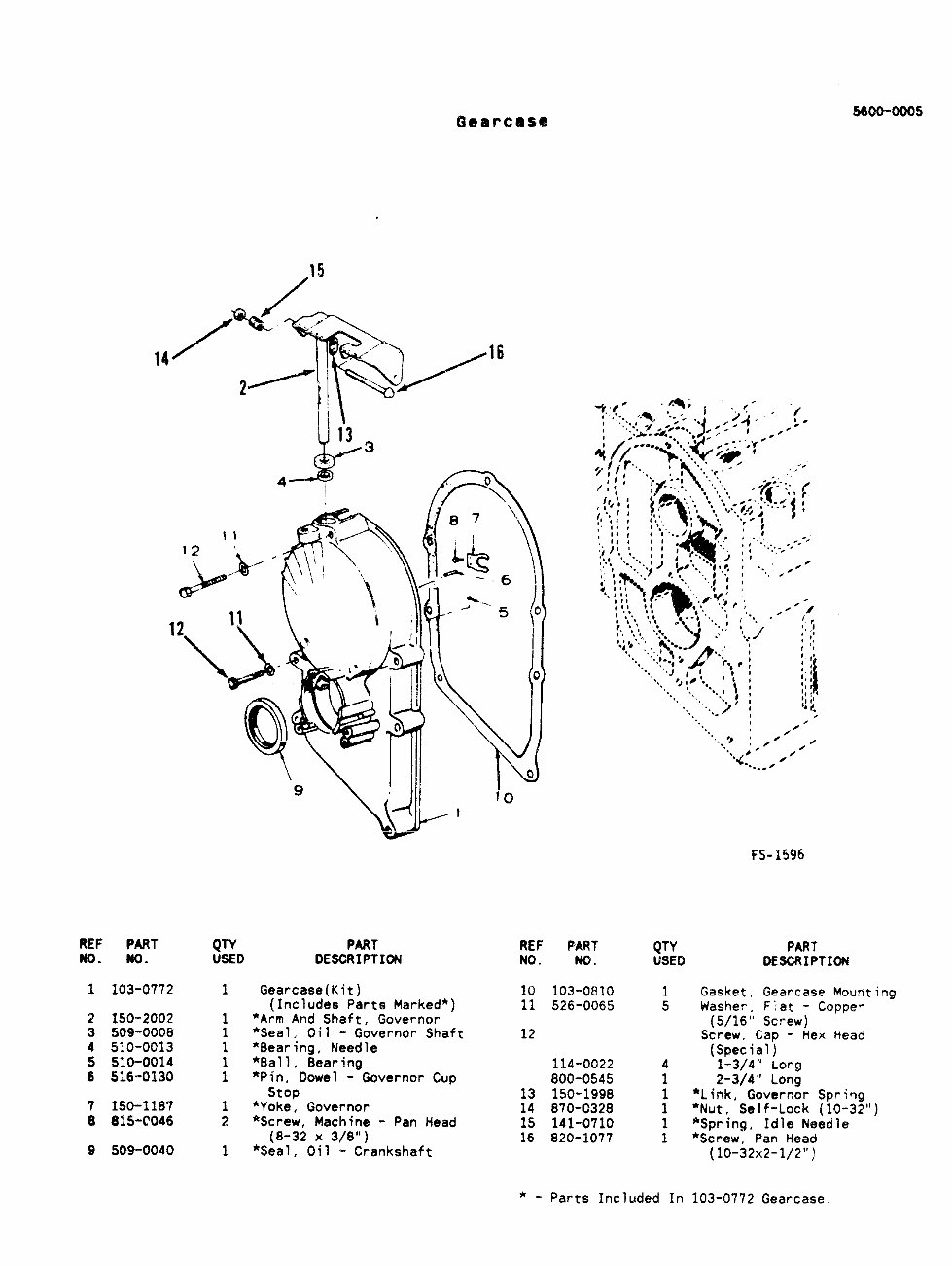 Onan NHE, NHEL Emerald III RV Electric GenSet Parts Manual ( preview img 10