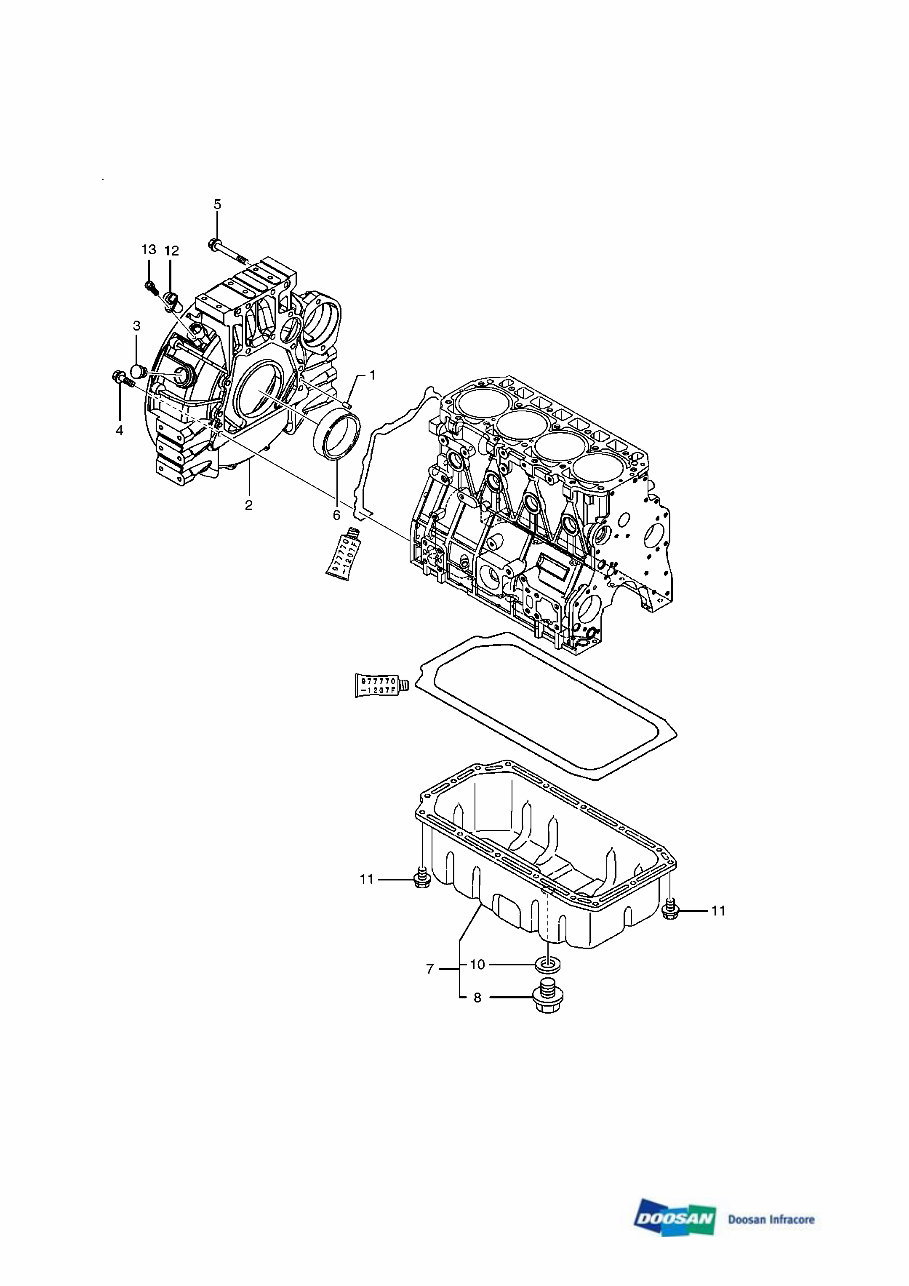DOOSAN E85 COMPACT Excavator Service Parts Catalogue Manual preview img 5