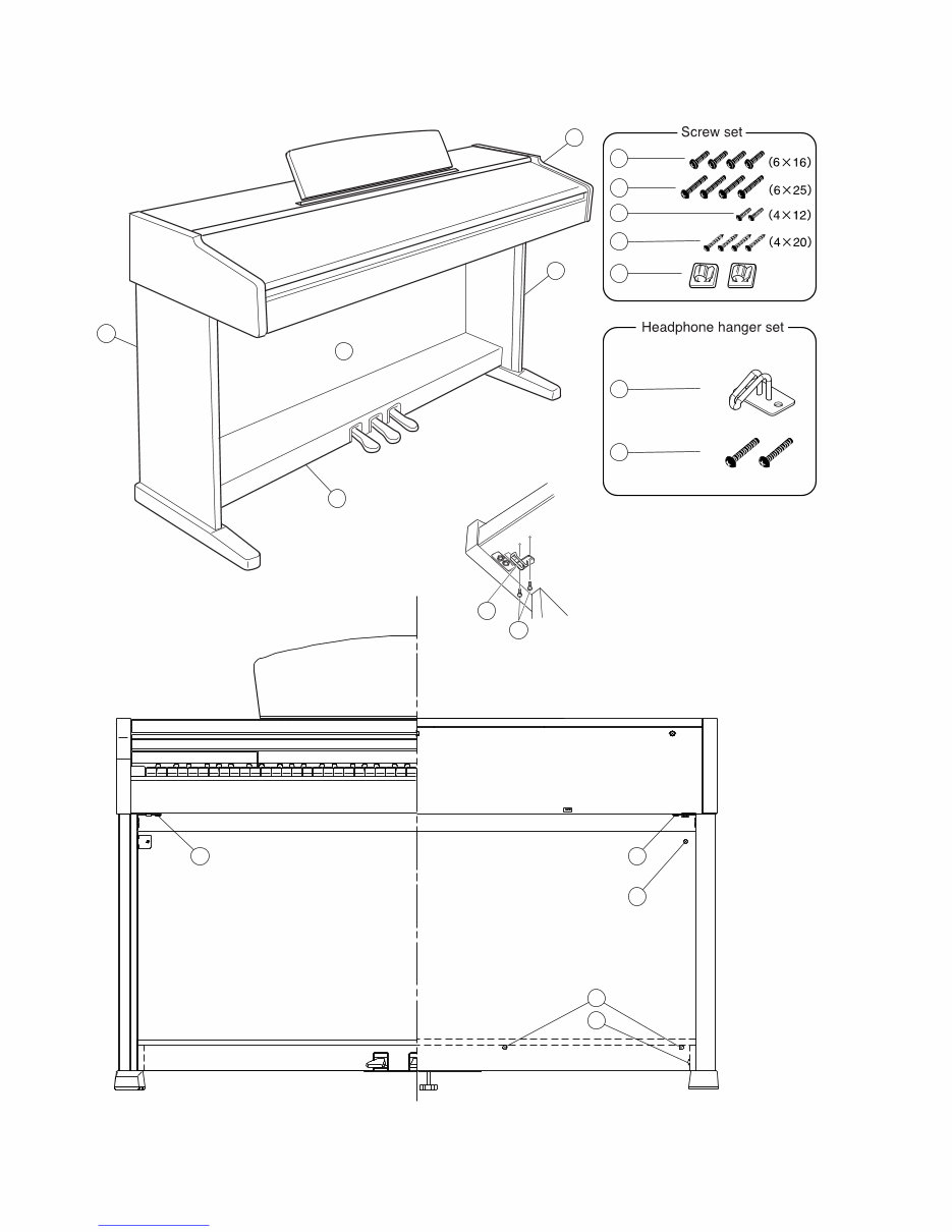 Yamaha ydp-223 ydp223 ydp complete service repair manual preview img 7