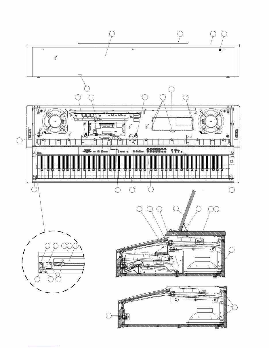 Yamaha ydp-223 ydp223 ydp complete service repair manual preview img 9