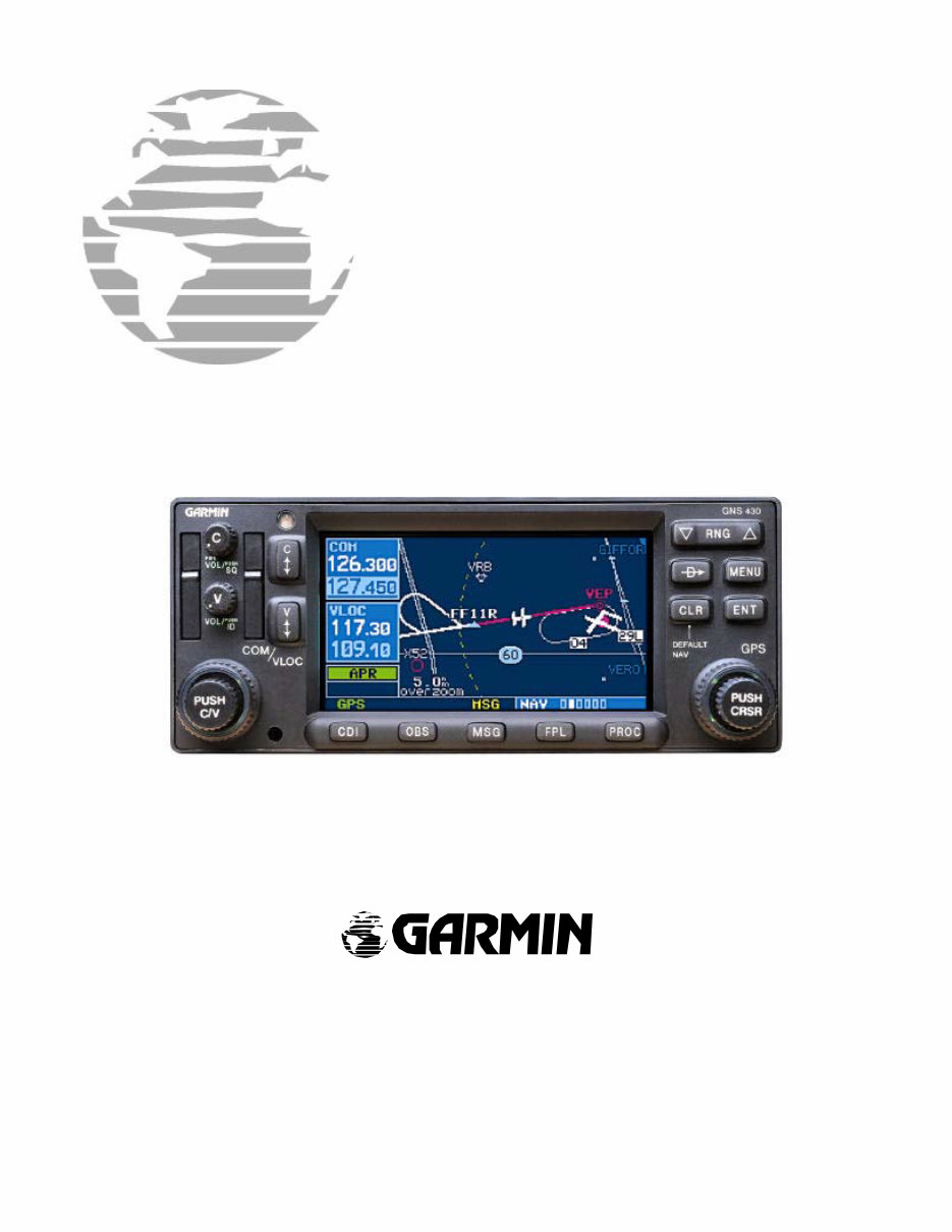 Garmin GPS 400 series installation manual 430 420 preview img 1