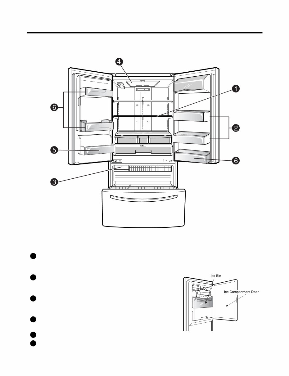 LG LFX25976 Refrigerators (LFX25976ST/LFX25976WB/LFX25976SW) OEM Service Manual preview img 4