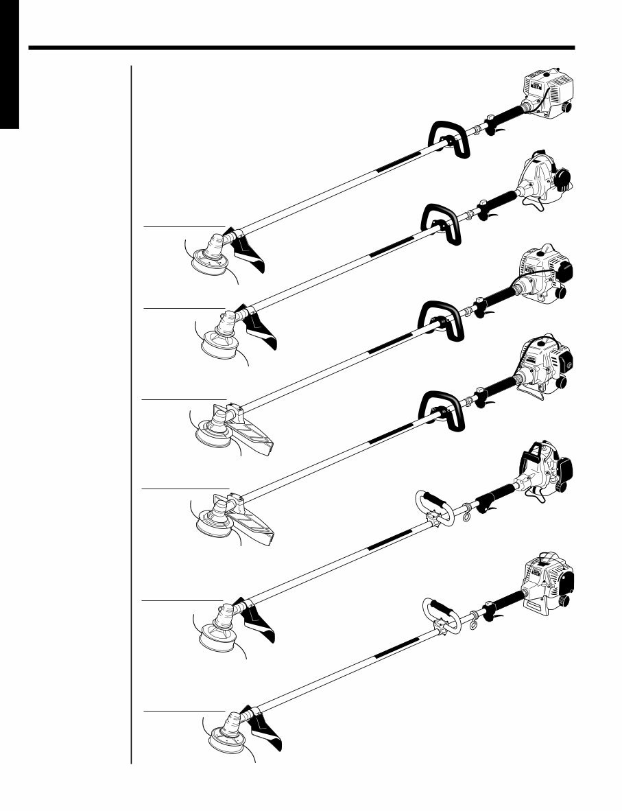 Shindaiwa Grass Trimmers, Brushcutters and Lawn Edgers All Model Service Manual preview img 4