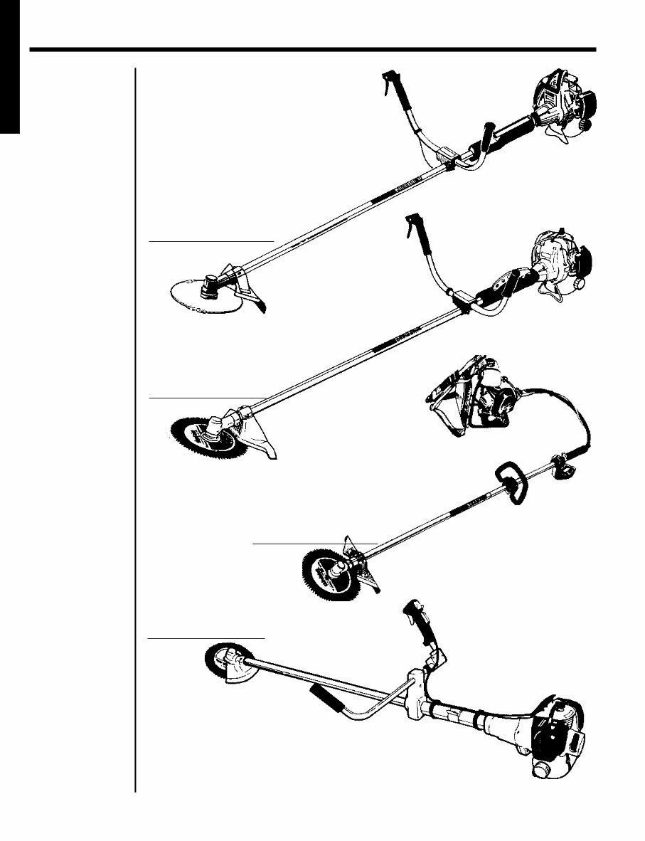 Shindaiwa Grass Trimmers, Brushcutters and Lawn Edgers All Model Service Manual preview img 6