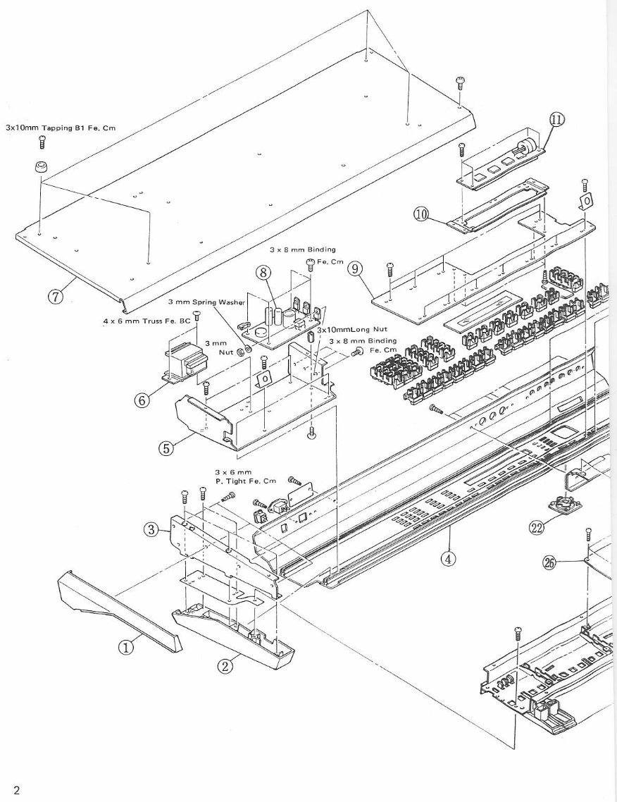 Roland d50 d-50 d 50 synthesizer complete service manual preview img 3