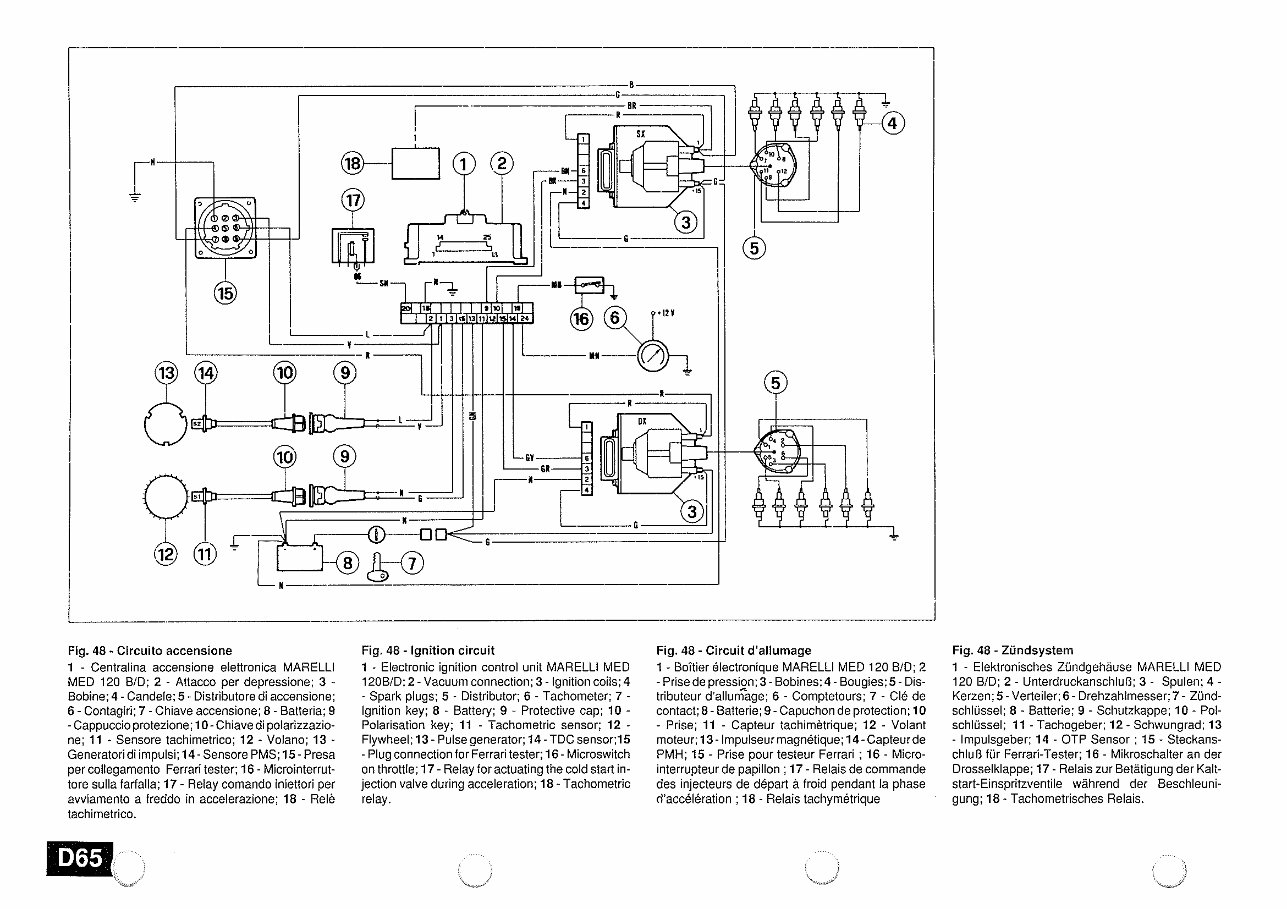 1984-1996 Ferrari Testarossa (with Catalytic Converter) Supplement Service & Repair Manual preview img 6