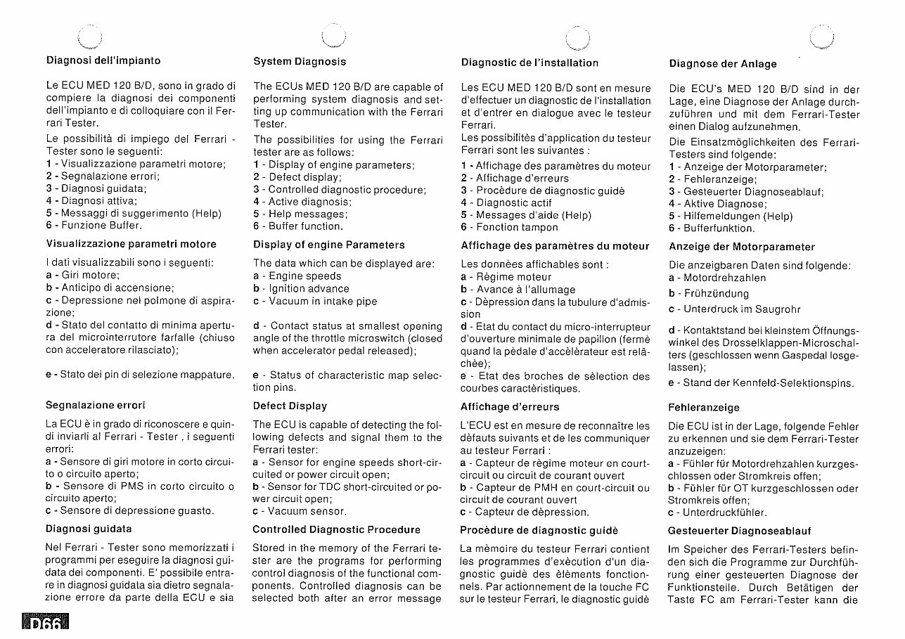 1984-1996 Ferrari Testarossa (with Catalytic Converter) Supplement Service & Repair Manual preview img 7