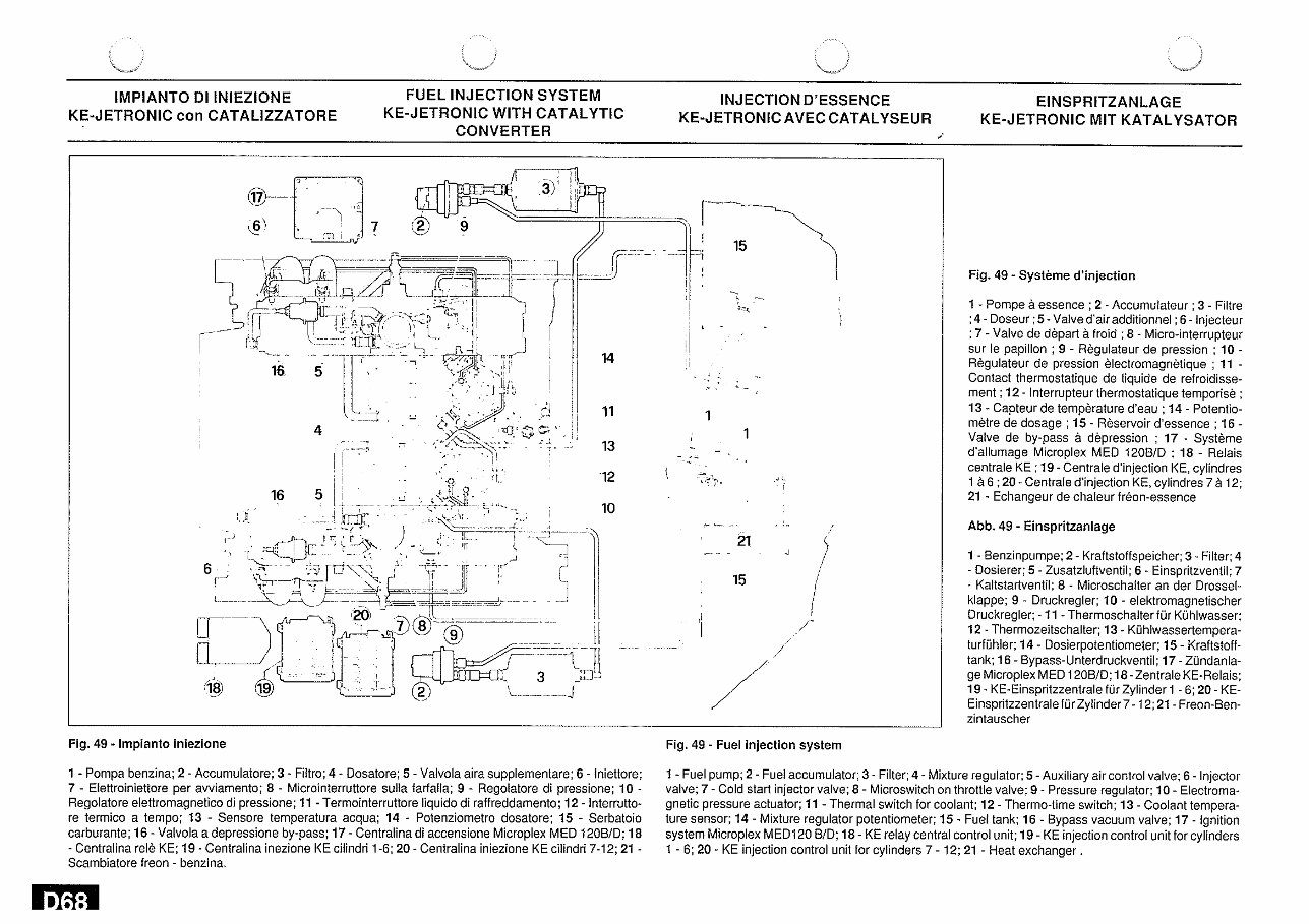 1984-1996 Ferrari Testarossa (with Catalytic Converter) Supplement Service & Repair Manual preview img 9