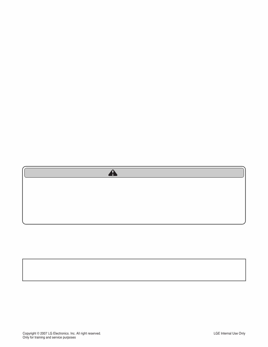 LG LDE3035ST Service Manual & Repair Guide preview img 2