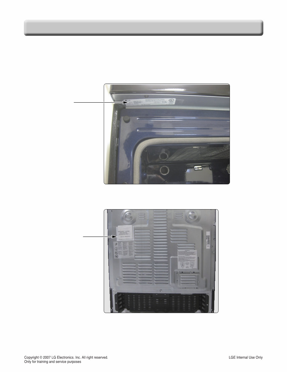 LG LDE3035ST Service Manual & Repair Guide preview img 8