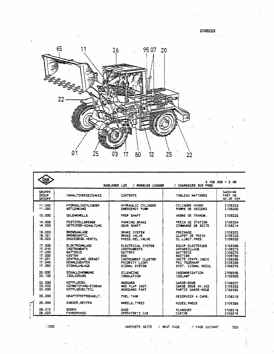 TROJAN LOADERS L2000-TB146 Parts Manual preview img 5