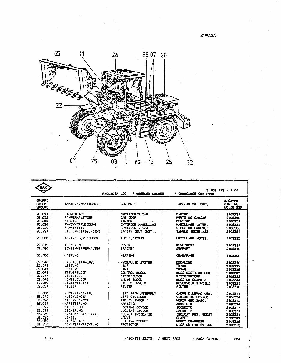 TROJAN LOADERS L2000-TB146 Parts Manual preview img 6