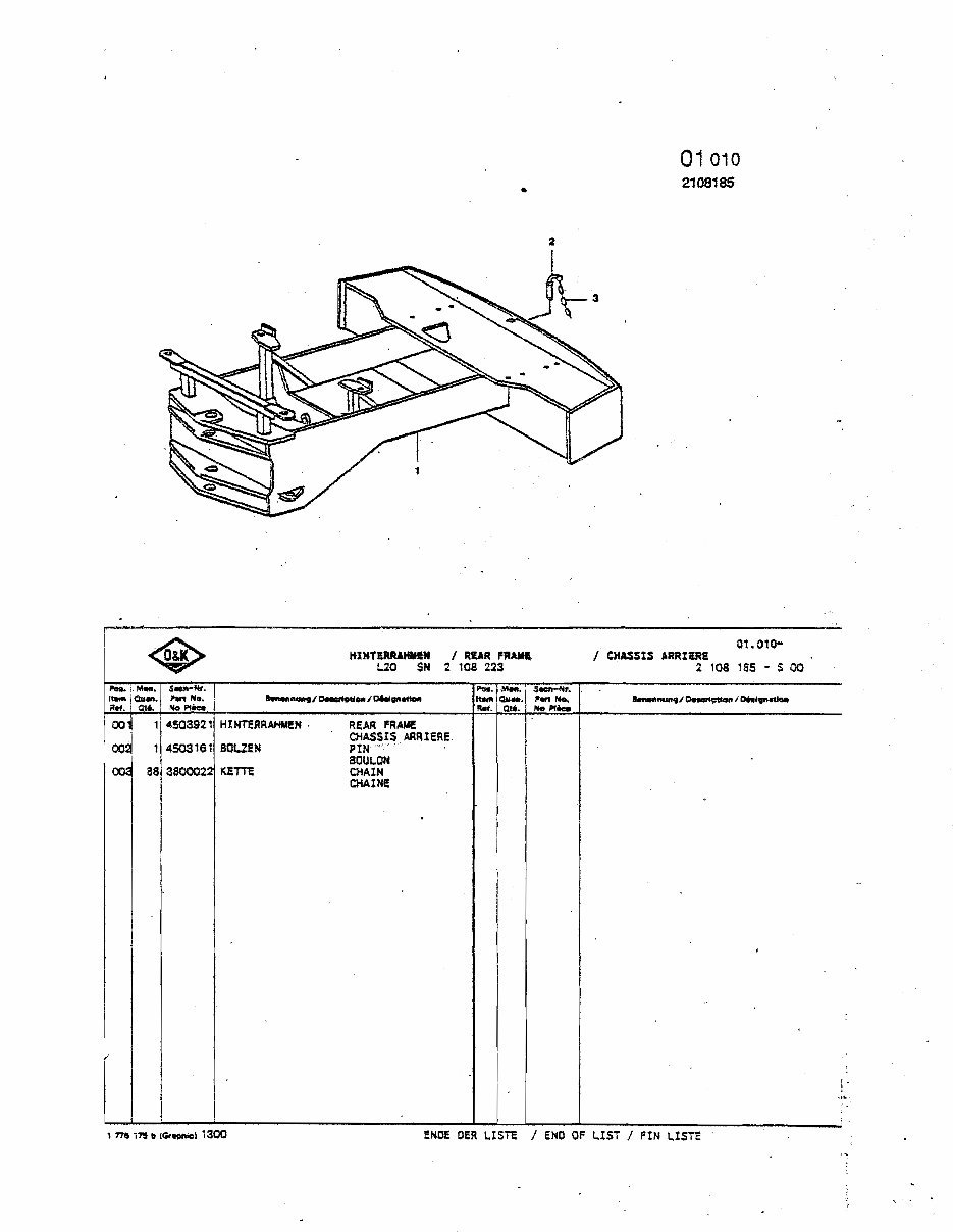 TROJAN LOADERS L2000-TB146 Parts Manual preview img 8