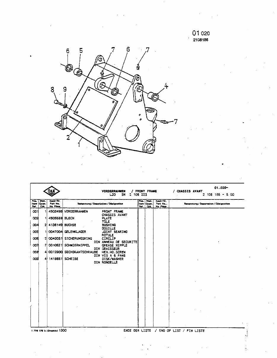 TROJAN LOADERS L2000-TB146 Parts Manual preview img 9