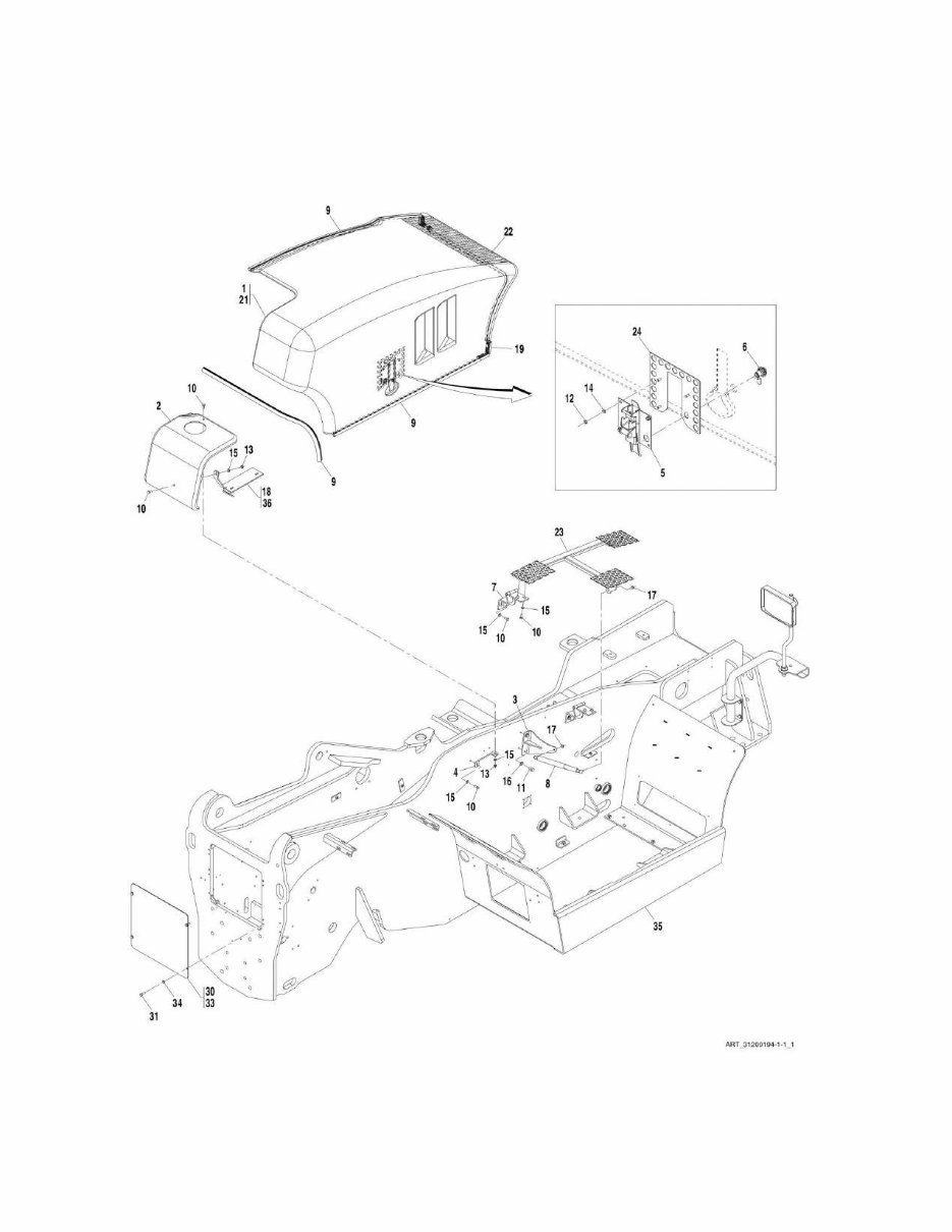 JLG Telehandlers G5-19A & G6-23A ANSI Illustrated Master Parts List Manual ! (P/N 31200194) preview img 10