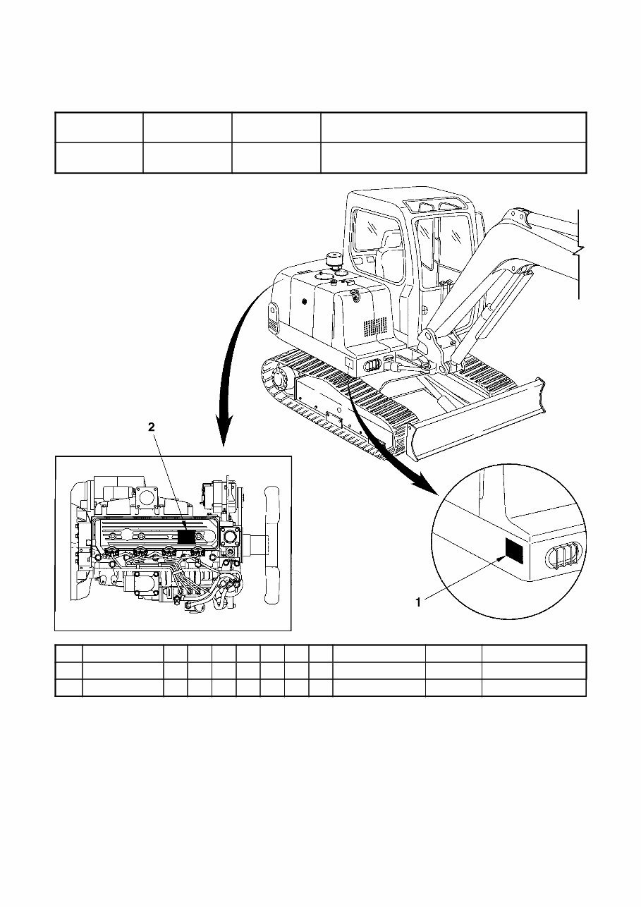 Volvo EC55-EU Compact Excavator Service Parts Catalogue Manual INSTANT SN: 20001 - 21355 preview img 2