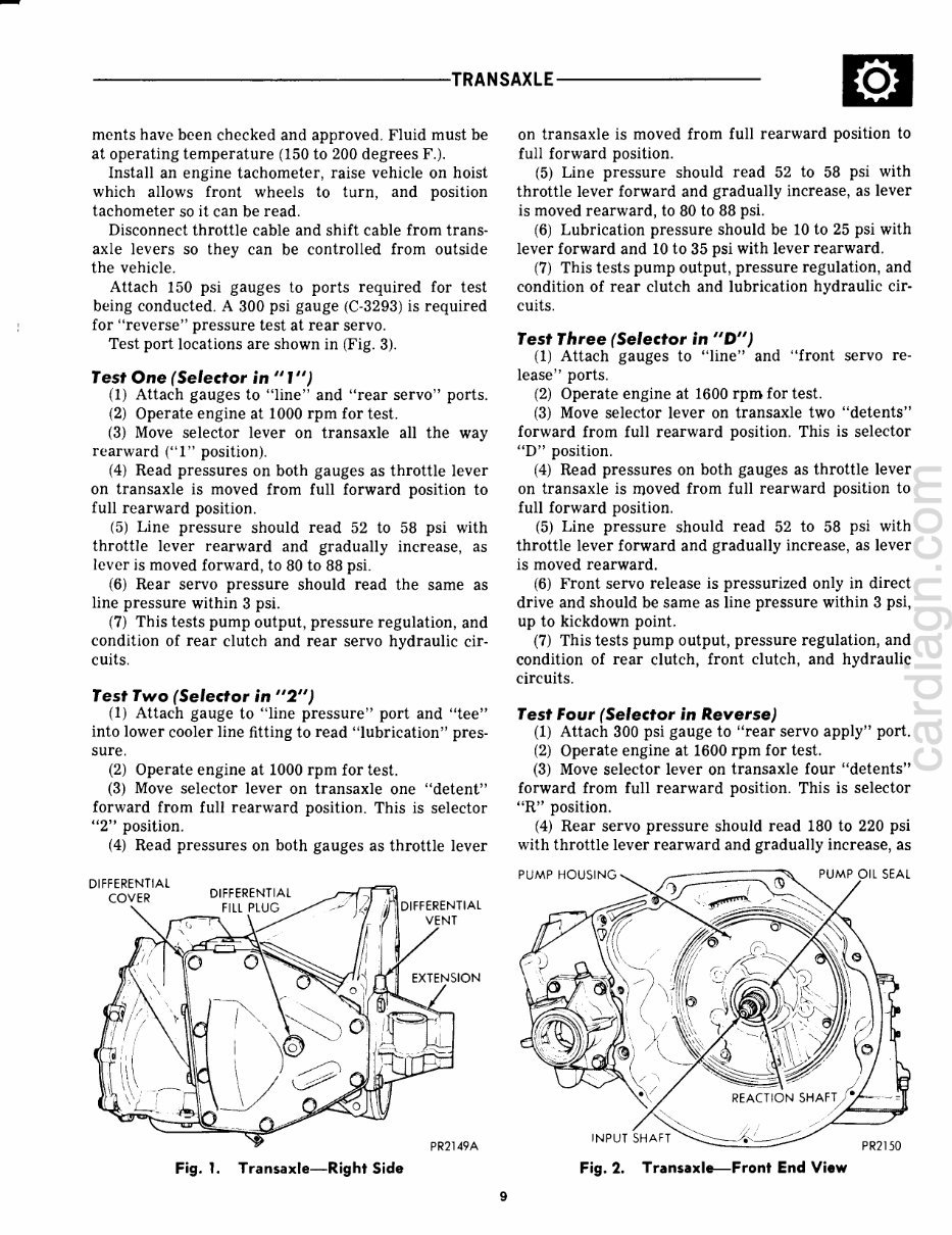 CHRYSLER A-404 A-413 AUTO Automatic Transmission Manual preview img 9