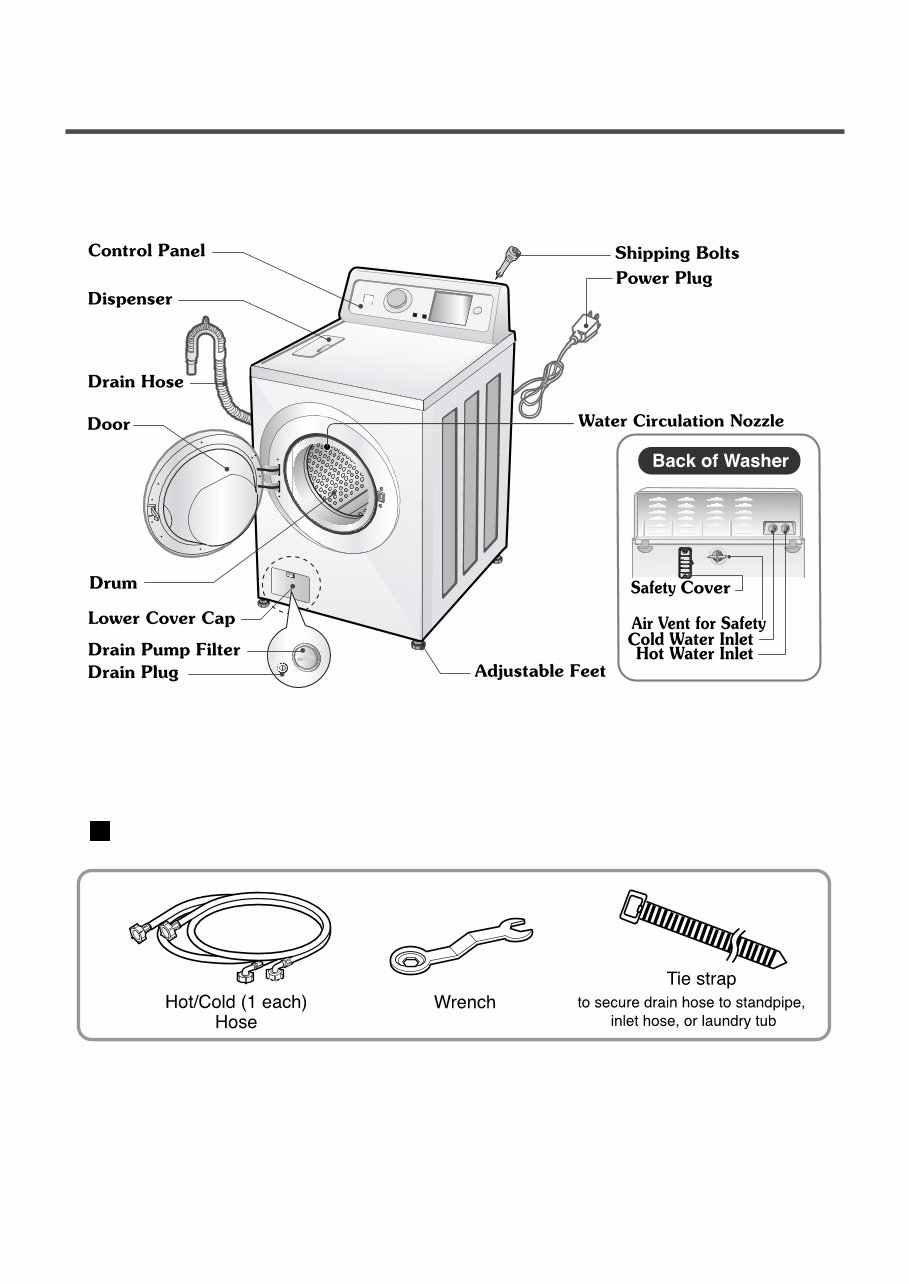 LG WM0642HW Service Manual and Repair Guide preview img 8
