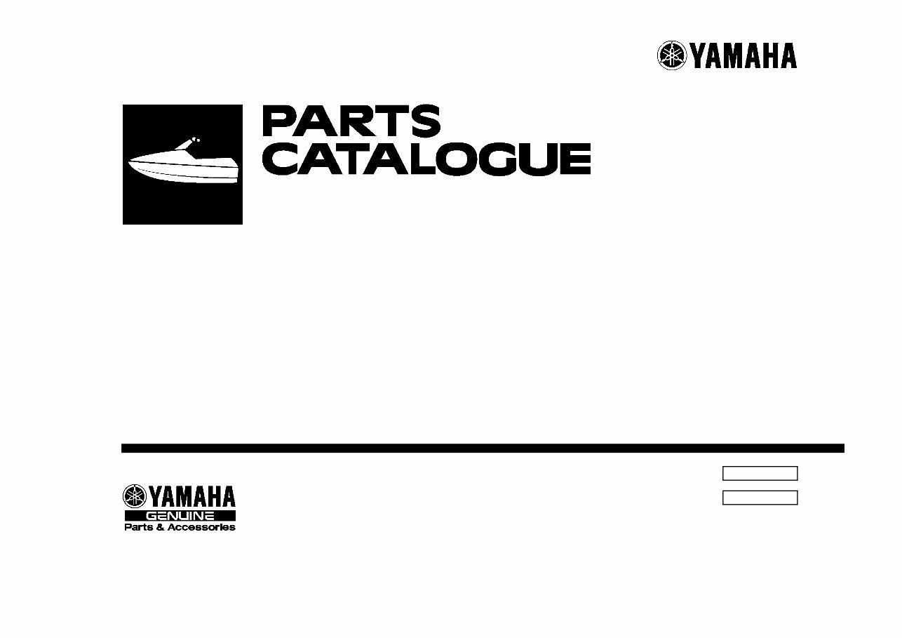 Wave Runner FX SHO FX1800G parts catalog preview img 1