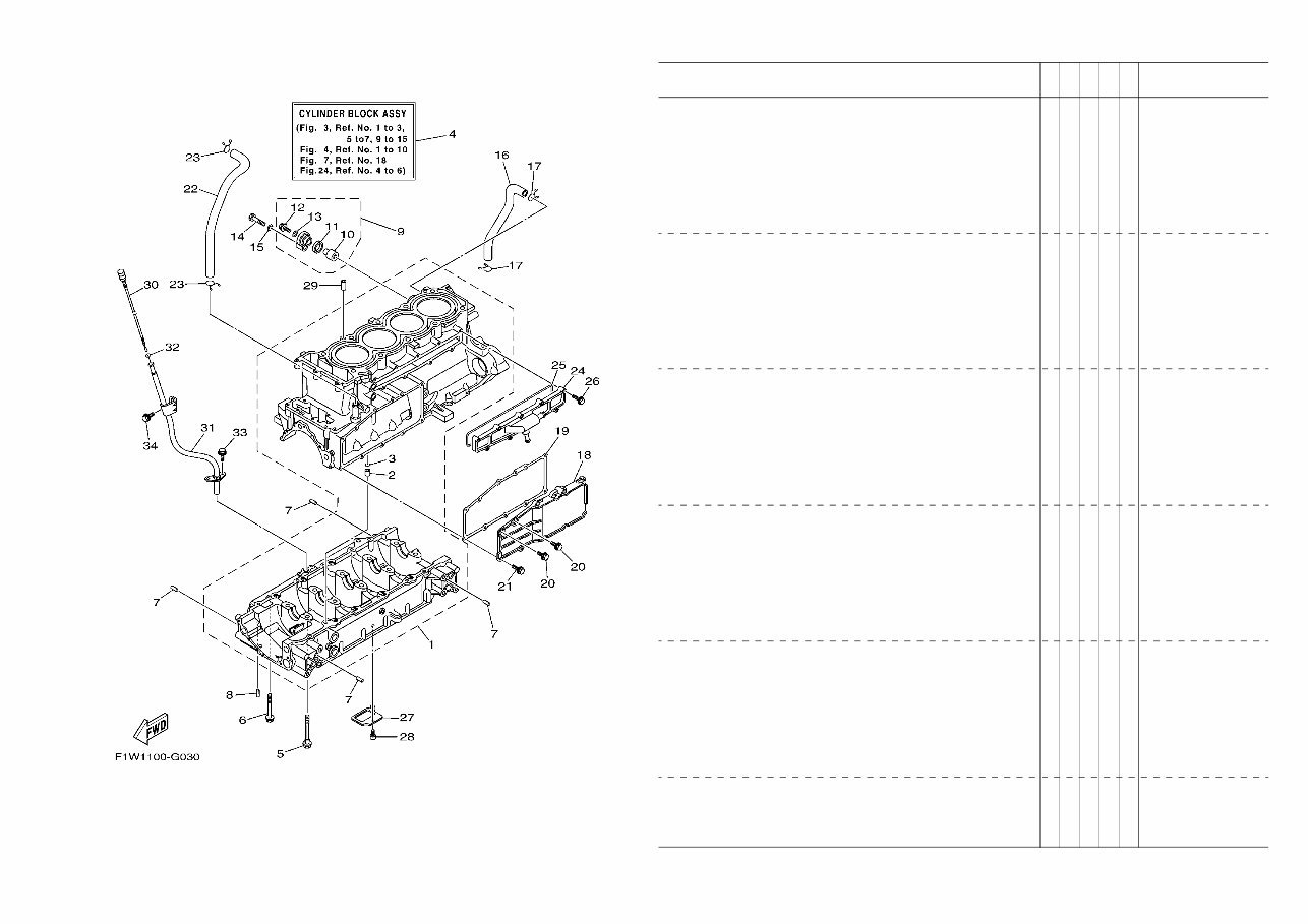 Wave Runner FX SHO FX1800G parts catalog preview img 9