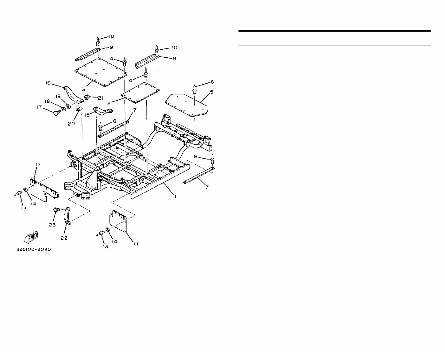 YAMAHA G1 E4 GOLF CART Replacement Parts preview img 3